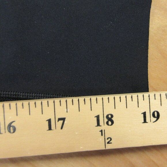 LULULEMON Fast Free Crop II Nulux 19" Womens Sz 2 Black Leggings Yoga Running - Picture 14 of 16